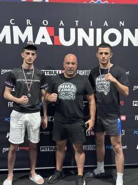 MMA Kamnik z novima medaljama iz Zagreba (2)